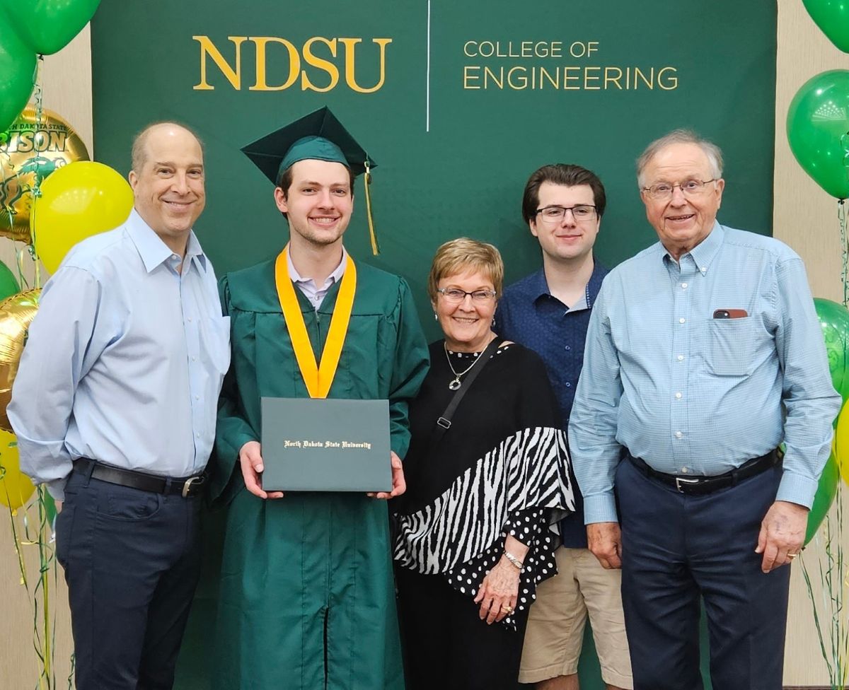 Dave at son Danes Graduation